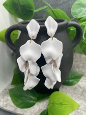 3.5 Gold-tone Earring Set Boho Retro Drop Dangle New Free Ship A2052