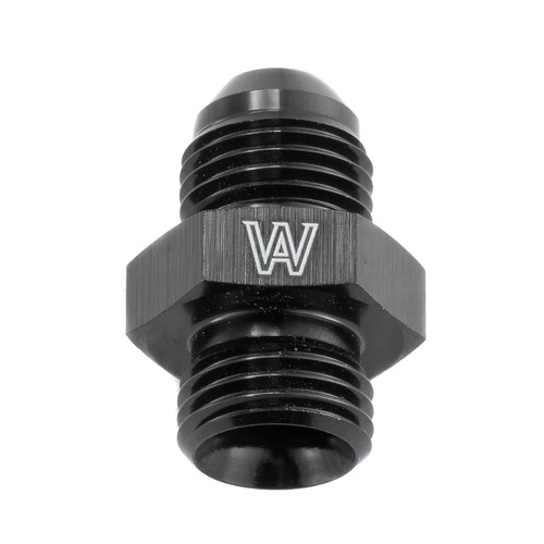 ALLOYWORKS 6AN 8AN 10AN 12AN O-Ring Boss Adapter Fitting ORB Aluminum Black - Picture 3 of 23
