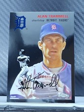 Alan Trammell 2023 Topps Chrome Platinum #490 - Tigers