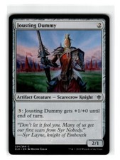 MTG Magic The Gathering Jousting Dummy Common Moderately Played