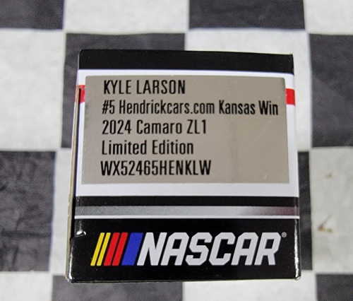 Kyle Larson #5 Hendrickcars.com Bristol Ganador 2024 Camaro ZL1 1:64 - Imagen 2 de 6