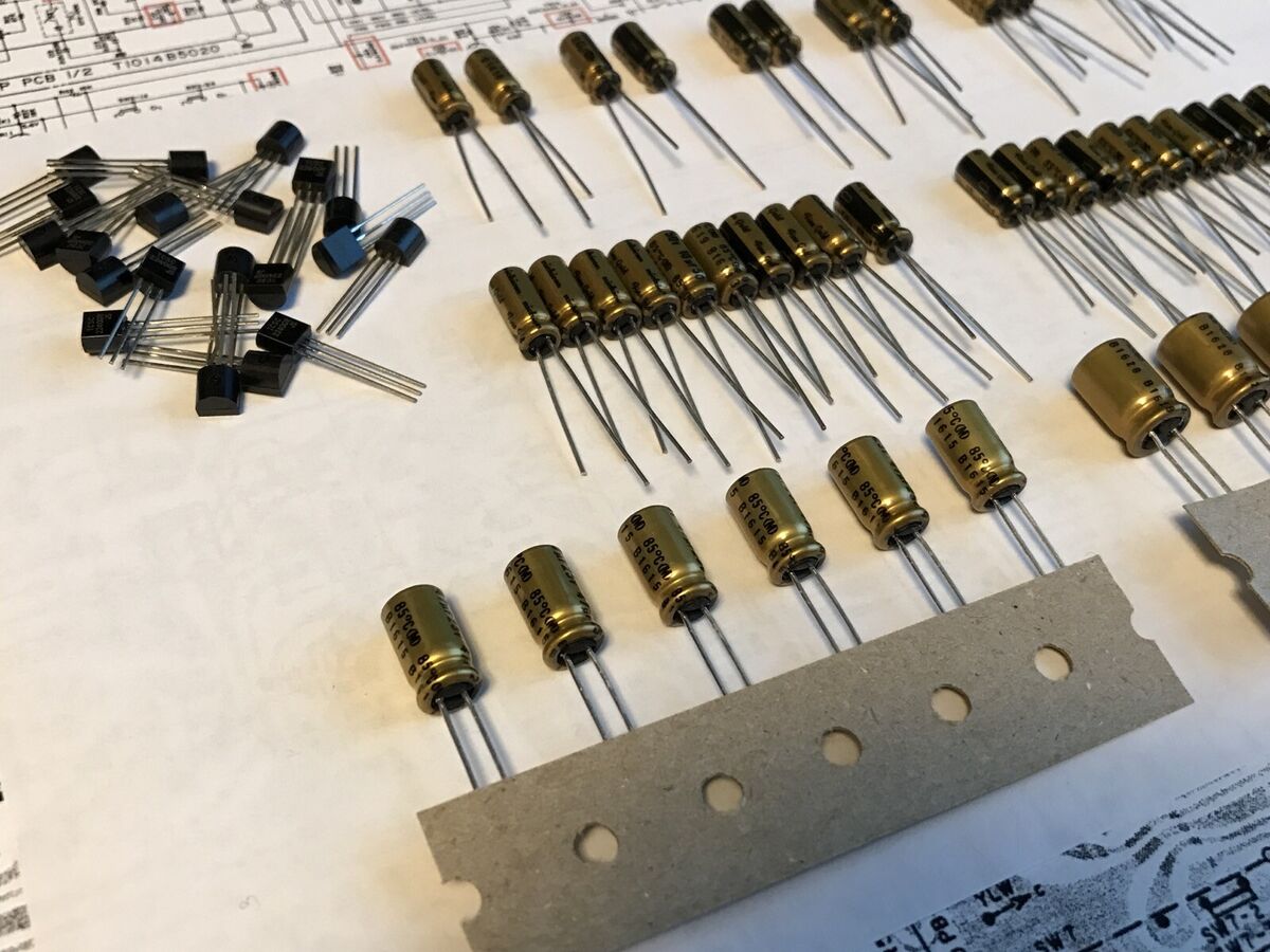 Premium Repair Kit AKAI GX-635D GX-636 Nichicon Muse Fine Gold Repair Kit 635 Premium Repair Kit AKAI GX-635D GX-636 Nichicon Muse Fine Gold Repair Kit 635