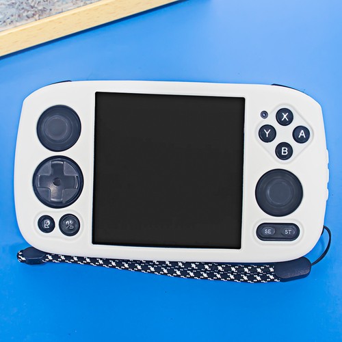 Custodia protettiva in silicone per console di gioco portatile RG Cube guscio morbido durevole - Foto 7 di 13