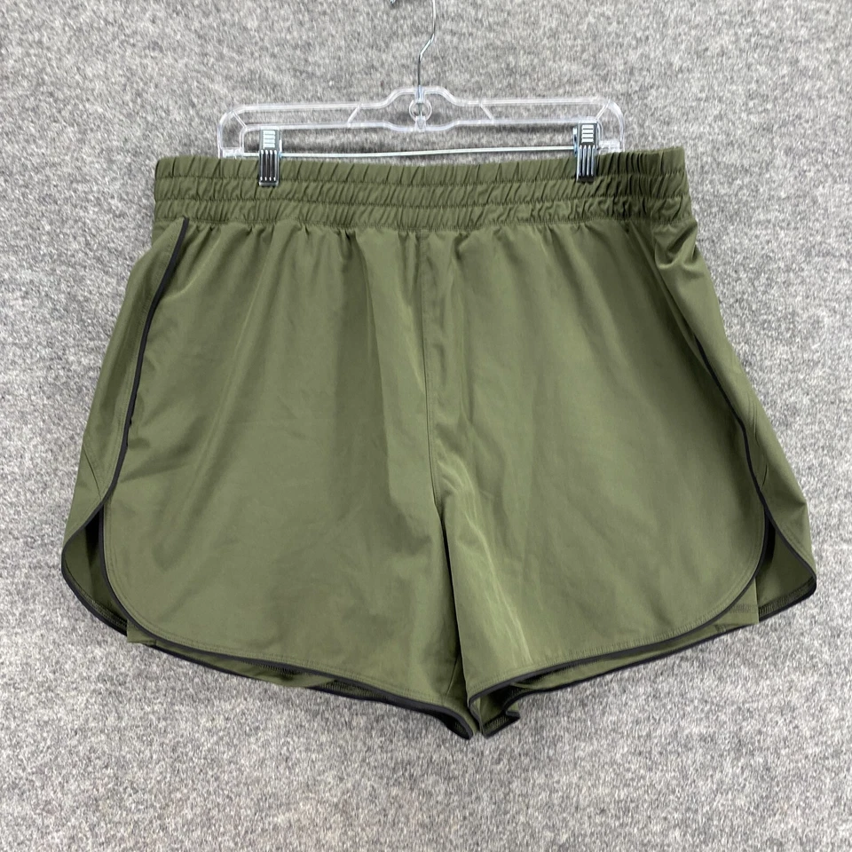 Avia шорты женщин 2XL зеленый высоты Chino плоский спереди тянуть на эластичный пояс - Изображение 4 из 4