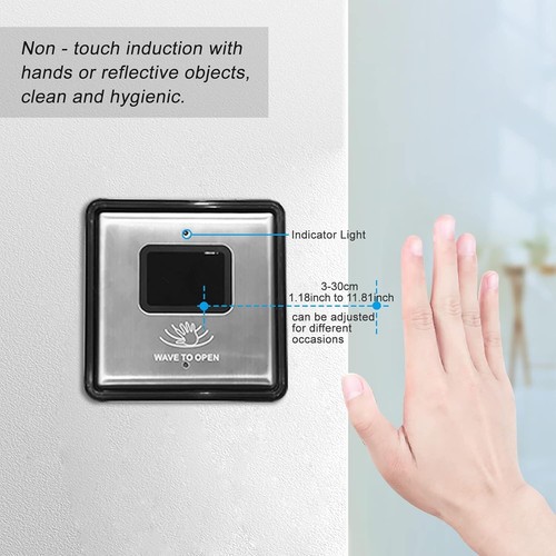 OlideSmart WiFi Hand Free Wireless Touchless Sensor Switch with Smart Receiver - Picture 5 of 6