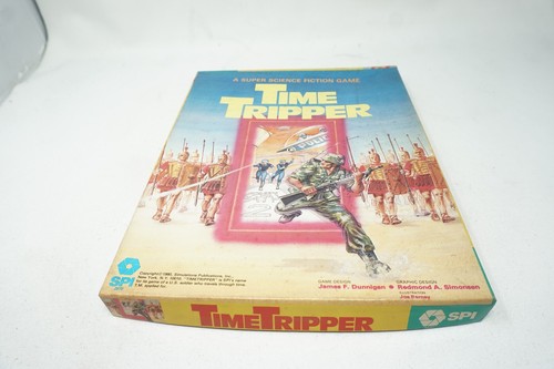 SPI Wargame TimeTripper Time Tripper Vintage Board Game Unpunched - Picture 10 of 10