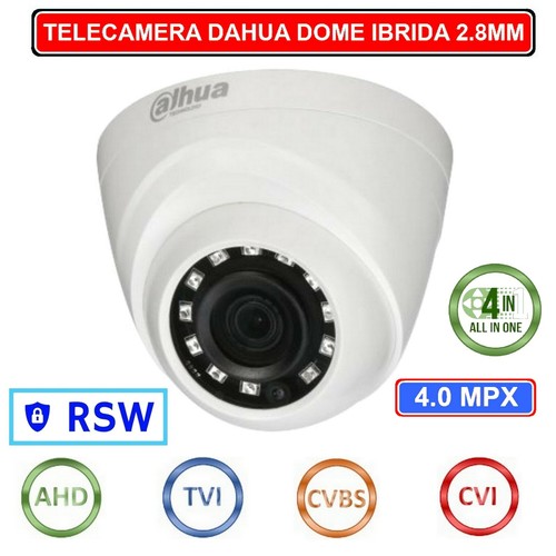 Dome Kamera Videoüberwachung 2,8 mm 4 MP ECHT Profi OSD UTC - Bild 1 von 4