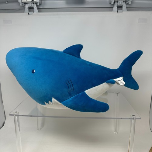 Pillowfort Weighted Plush Shark Stuffed Animal 3lbs SOFT Target Sensory 20" - Picture 8 of 8