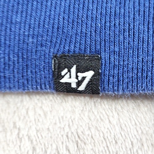 Buffalo Bills NFL Football Blue Hoodie Pullover '47 Size Large Cotton Poly - Bild 4 von 10