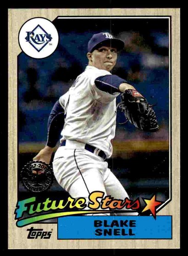 2017 Topps 1987 30th Anniversary Blake Snell #87-72 - Tampa Bay Rays