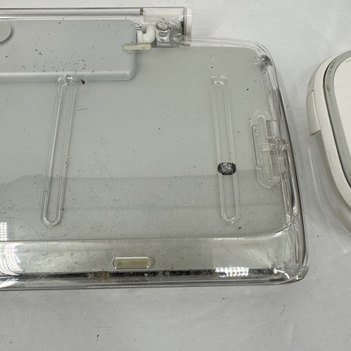 Apple Pro Keyboard M7803 USB Clear Case Tested W Apple Mouse Model 1967 - Picture 10 of 11