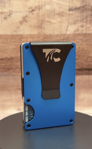 Yamaha, para hombre billetera minimalista delgada aluminio - Imagen 3 de 6