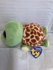 Ty Beanie Boos❤️SANDY THE SEA TURTLE 6" Round Feet Toy Stuffed Plush New MWMT's