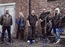 Magnum ENGLISH ROCK BAND autographs, In-Person signed photo Magnum ENGLISH ROCK BAND autographs, In-Person signed photo
