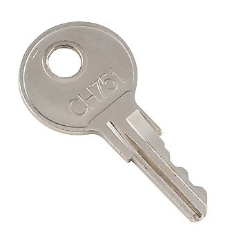 AP Products 013-751 Key; Cam Lock Key; Chrome - Bild 1 von 2