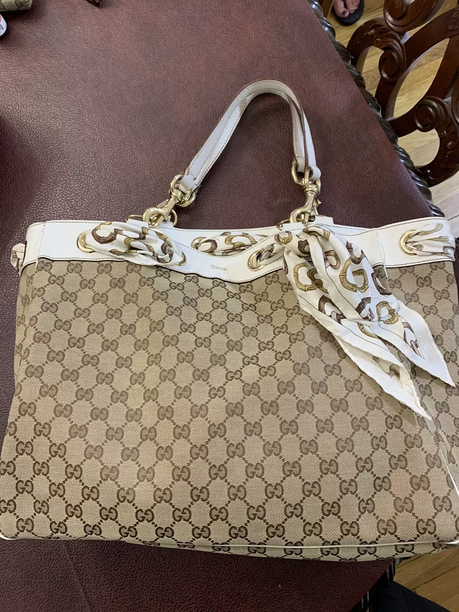 Gucci scarf tote bag Size Large