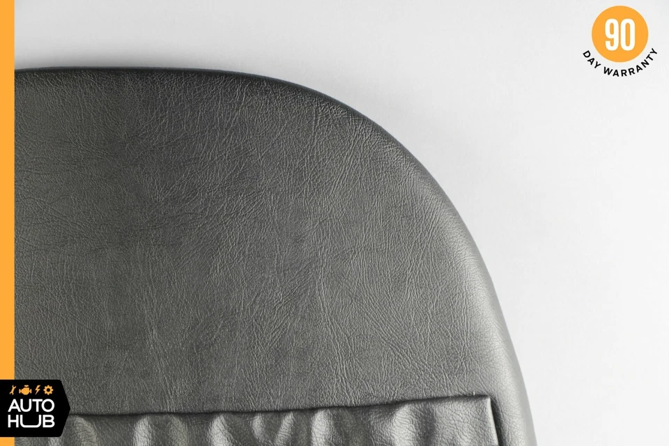 98-03 Mercedes W208 CLK320 CLK55 AMG Cubierta trasera asiento lado conductor izquierdo negro OEM Foto 3 de 4