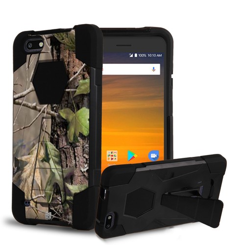 Estuche resistente a prueba de golpes con cubierta de soporte para ZTE Blade Force N9517 hoja X Z965 - Imagen 32 de 36