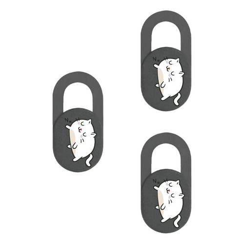 Webcam Cover Slide Universal Phone Camera Cover Cartoon Kitten Camera Cover - Bild 10 von 14