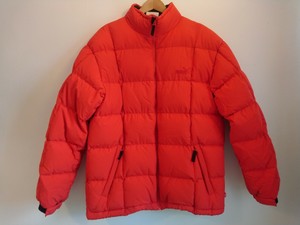 puma red puffer jacket