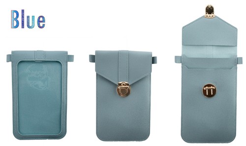 Touch Screen Crossbody Women Cell Phone Purse Bag RFID Wallet W/ Shoulder Strap - Picture 10 of 19
