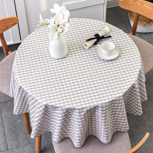 PVC Wasserdicht Tischdecke Ölfest Abwischbar Druck Tischdecke für Hochzeit Dekor - Bild 22 von 46
