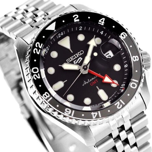 SEIKO 5 Sports SBSC001 SKX Sports Style GMT Mechanical Automatic