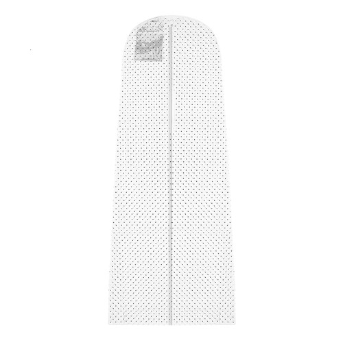 Hoesh Pack 5 Breathable 72" Long Zipped Bridal Wedding Dress Cover Garment Bags - Picture 11 of 24