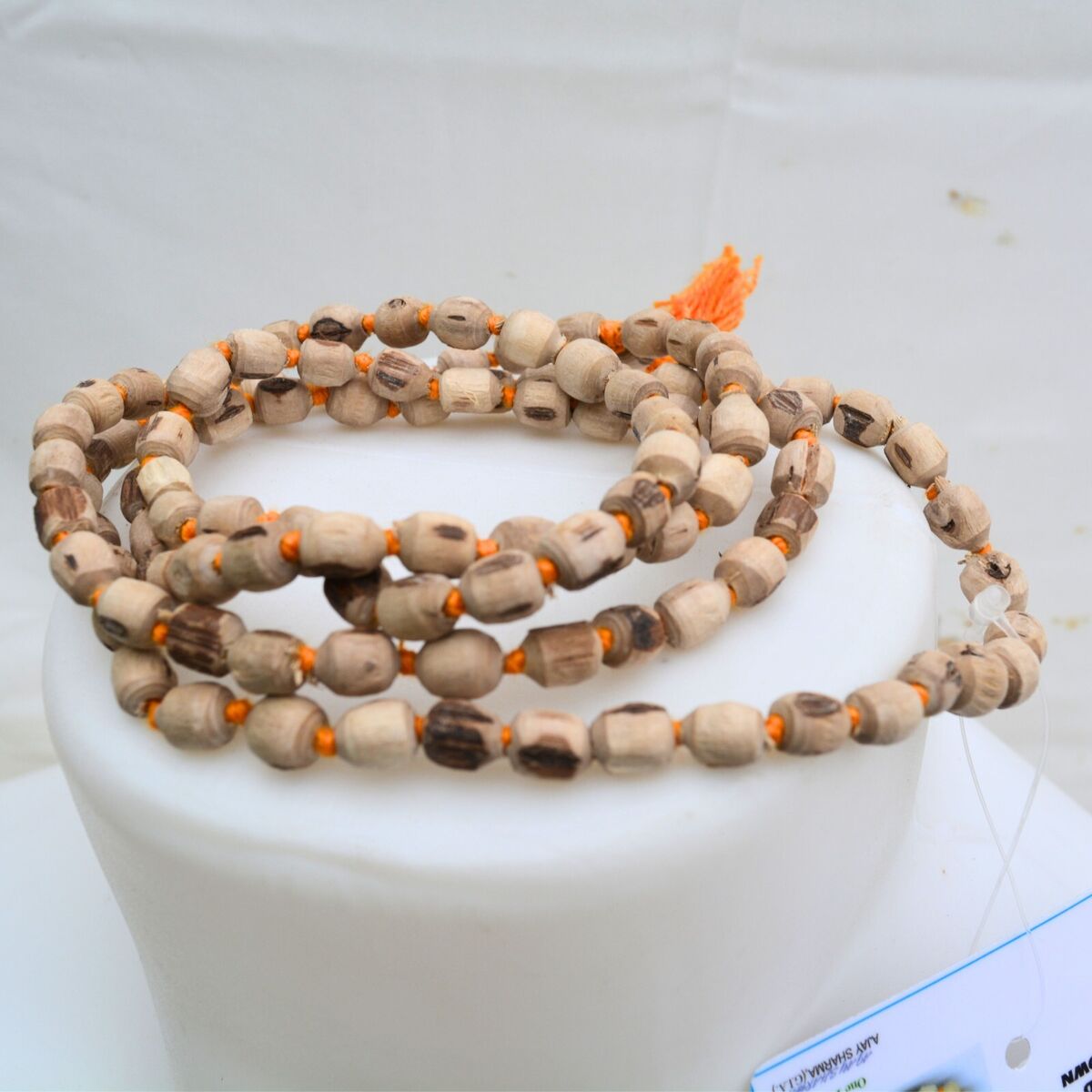 Tulsi Mala Necklace Hindu prayer beads 108 Beads 100 original Iskcon Mala eBay
