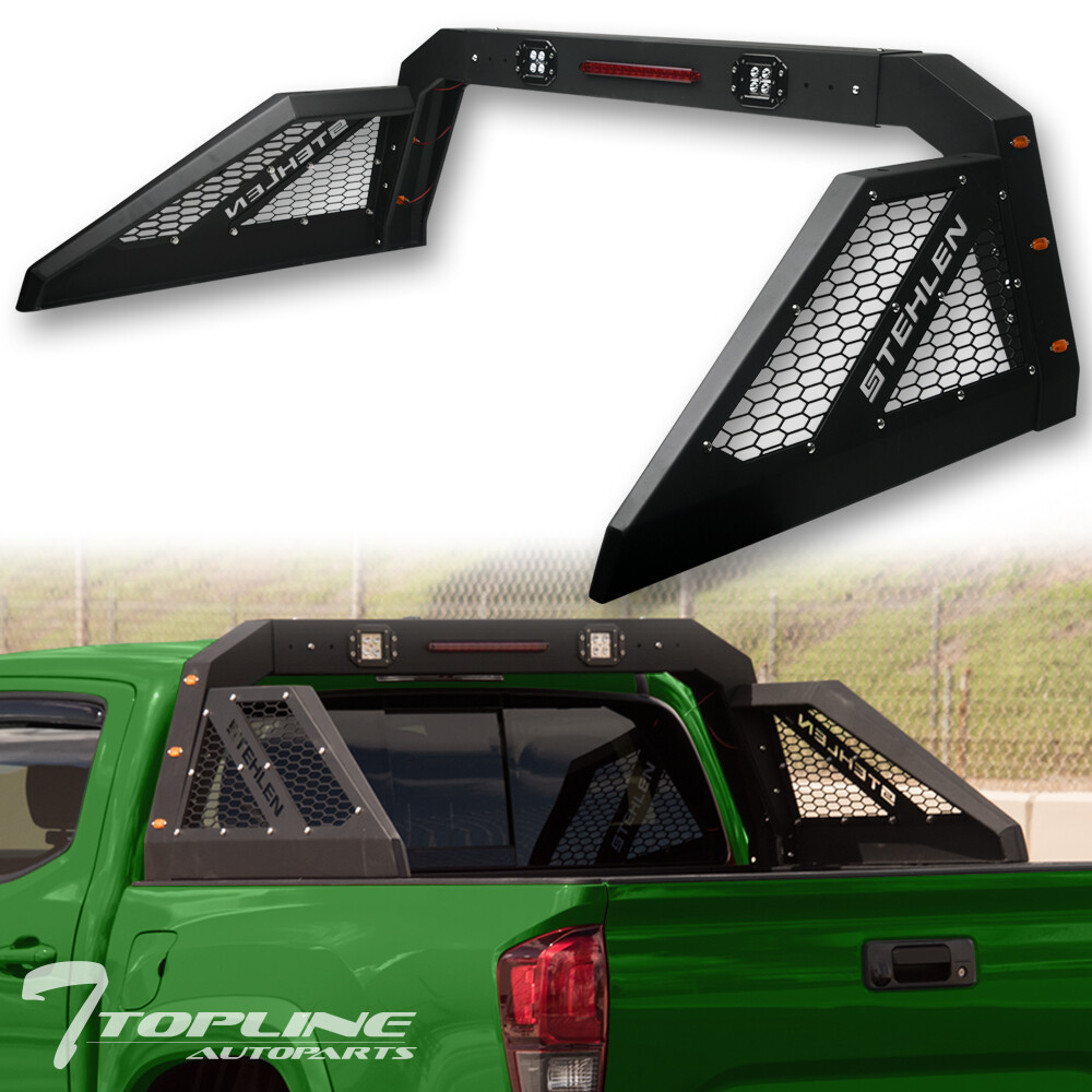 Stehlen Adjusable Steel Chase Rack LED Roll Bar For Silverado