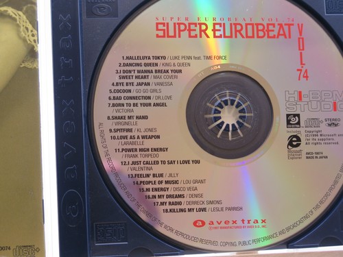 SUPER EUROBEAT CDs YOU PICK! Initial D Avex Japan Import That's Maharaja Night - Picture 157 of 450