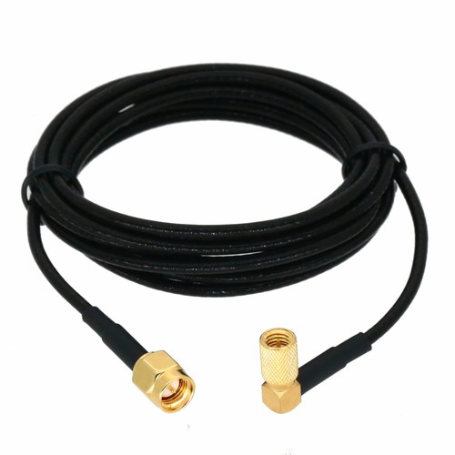 Microdot 90° to SMA Cable For Ultrasonic Olympus Panametrics MISTRAS RG316 2~10M - Picture 1 of 4