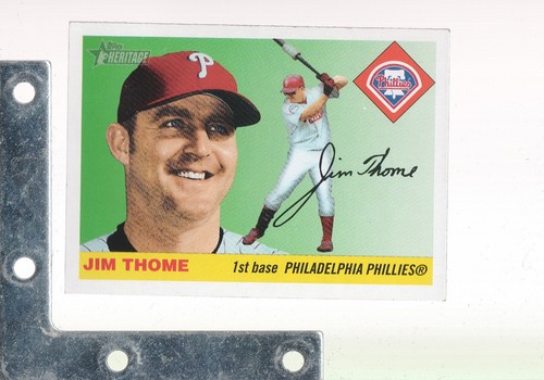 Topps Heritage SP 2004 impresiones cortas ¡casi nuevo+! RARA Elige de la Lista ¡Hasta 25% de descuento! - Imagen 2 de 31