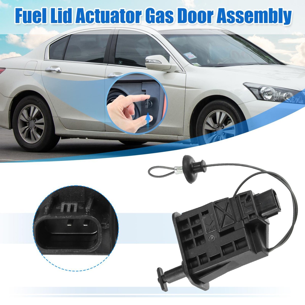Fuel Lid Actuator Gas Door Assembly 74700-TVA-A02 for Honda Accord
