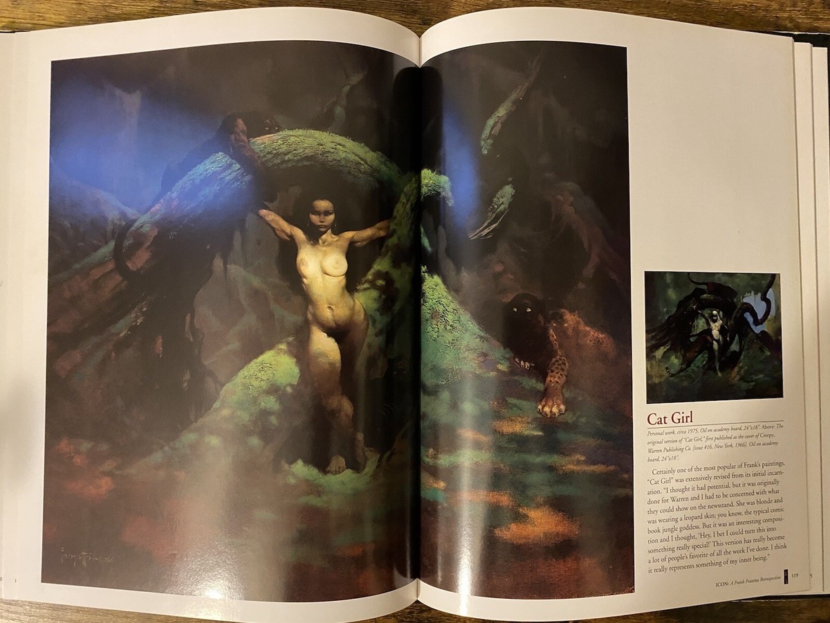 Icon　Frank Frazetta : A Retrospective ICON Frank Frazetta A Retrospective by the Grand Master of