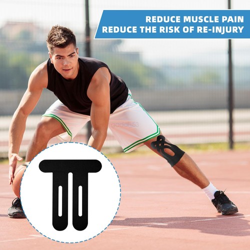 1-20PCS Precut Kinesiology Tape Elastic Sports Protection Patches for Running - Picture 9 of 17