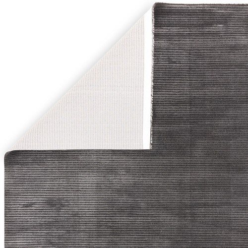 Modern Abstract Plain Stripe Rug Living Room Short Pile Soft Silky Velvety Rug - Picture 13 of 36