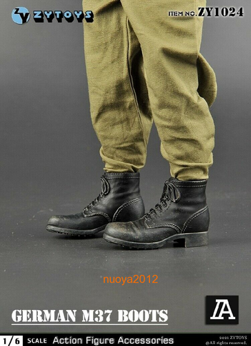 Botas de Combate M42 huecas del Ejército de los Estados Unidos 1:6 calzas ajuste figura de acción soldado masculino de 12 - Imagen 11 de 20
