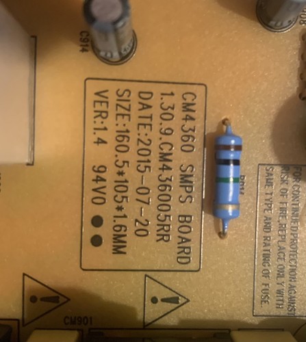 LG Cm4360 SMPS Board E347210 - Picture 3 of 4