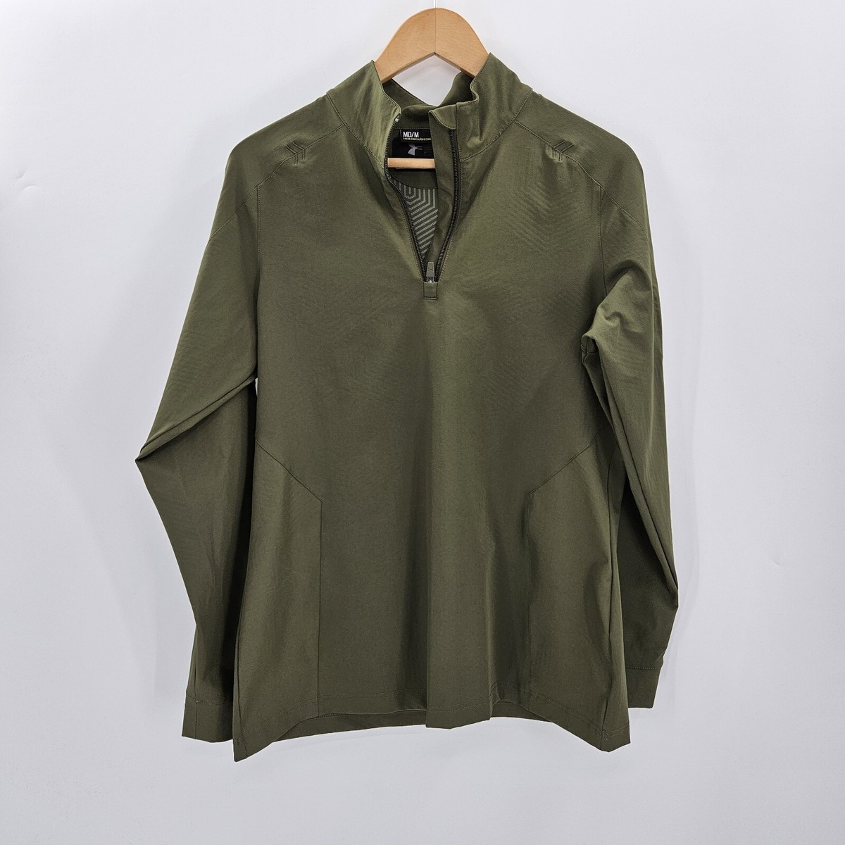 Under Armour Tactical 1/4 Zip Women's Size Small Green Cold Gear