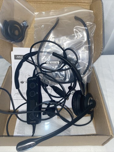 Jabra Biz 2400 II USB Mono CC Wired Headset  NEW. M - Picture 3 of 9