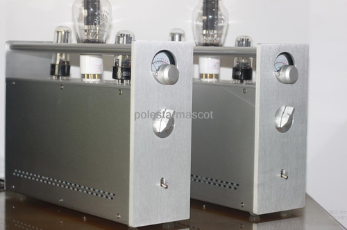 One Pair 300B Monoblock Vacuum Tube Amplifiers Class A HiFi Power Amplifier - Picture 7 of 10