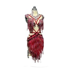 Belly Dance Costume New Women's Luxury Tassel Dress Oriental Dance Professional
