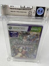 Marvel Avengers Battle for Earth Xbox 360 New Sealed Graded WATA 9.4 A+