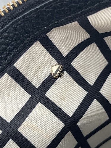 Kate Spade Holden Street Black Pebbled Leather Triple Compartment Crossbody Bag - Picture 19 of 24