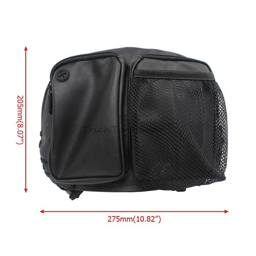 For HARLEY 2009-+ Honda Goldwing GL1800 Motorcycle Rider Backrest Organizer Bag - Picture 16 of 16