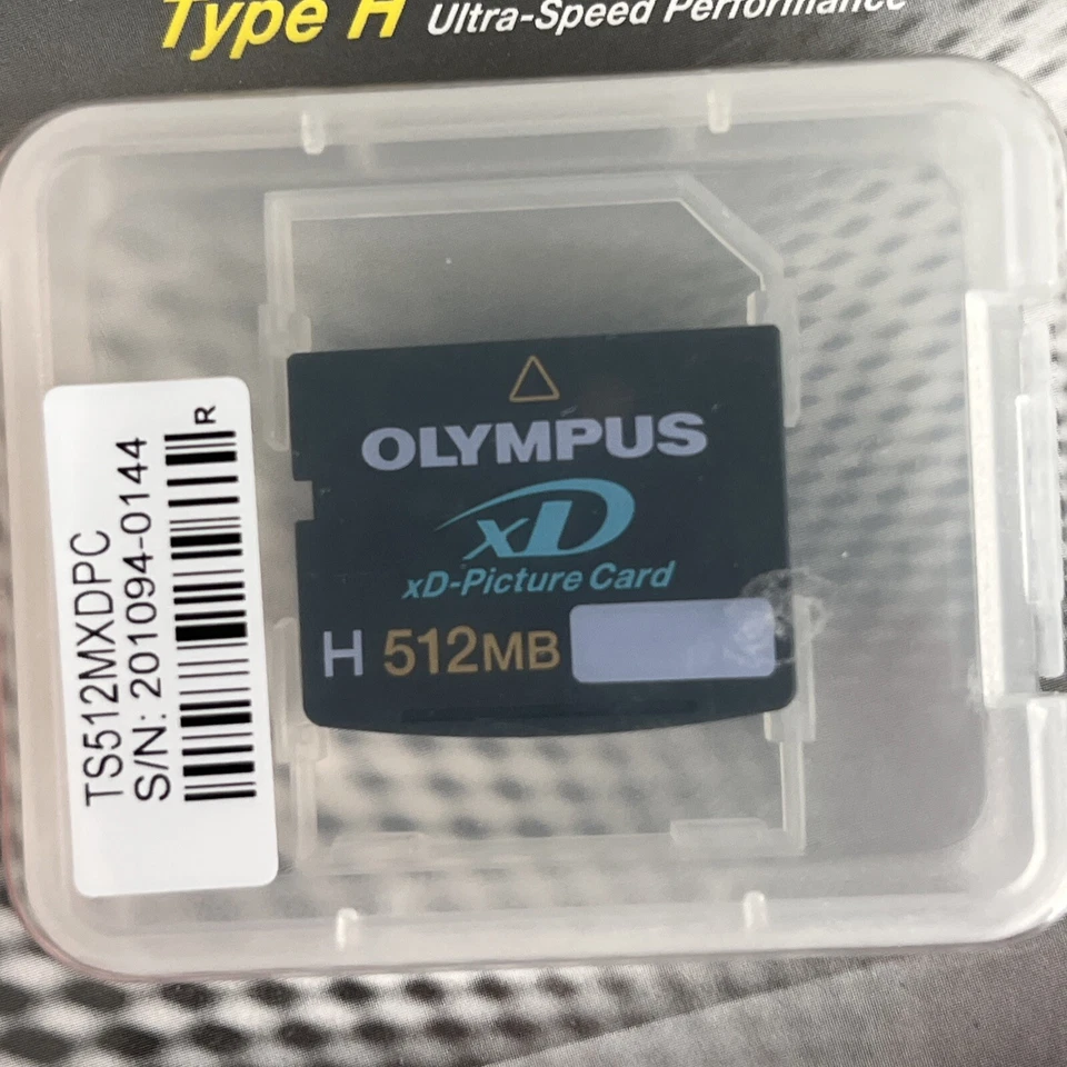 Genuine Olympus 512MB xD-Picture Card Type H TS512MXDPC New Sealed - Image 3 of 4