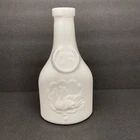 Vintage Wheaton Milk Glass Seasons Greetings Bicentennial Decanter 1976