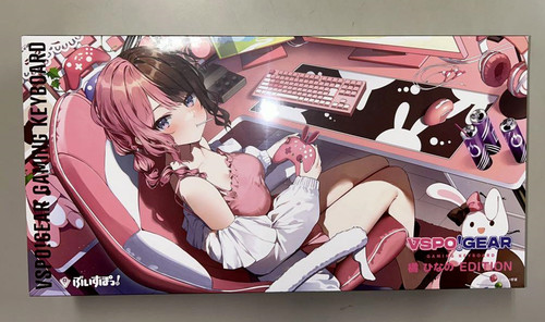 Hinano Tachibana Edition Vspo Gear Gaming Keyboard New Unused from Japan - 第 2/7 張圖片