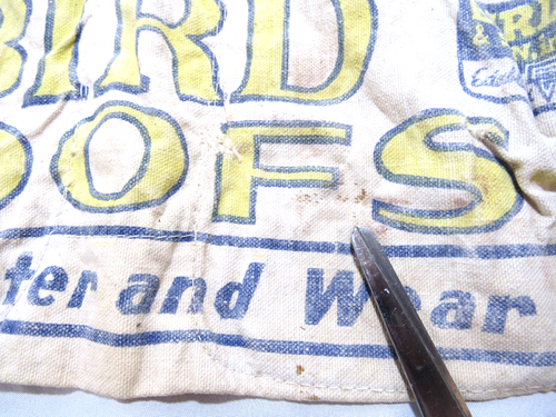 Vintage Leon Concrete & Bldg. Supplies Iowa Bird & Sons Roofs Nailing Pouch - Picture 5 of 10